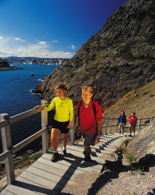 Hiking on Signal Hill