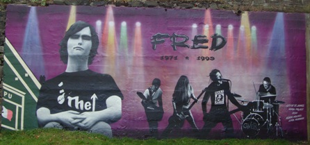 Mural on Duckworth Street near Prescott