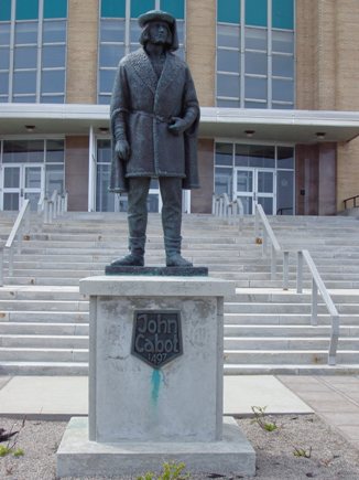 John Cabot at Confederation Building