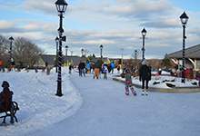 Skaters on The Loop in Bannerman Park