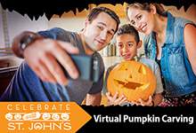 Celebrate with St. John's at Halloween with our Virtual Pumpkin Carving Contest