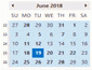 Calendar Month